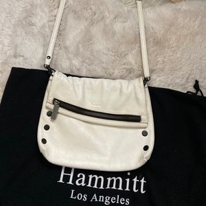 Hammitt Vip Medium White Shoulder Crossbody Handbag Bag